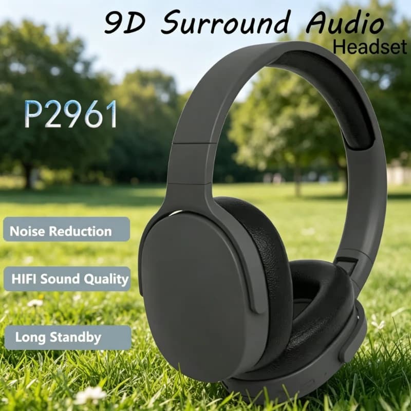 Wireless Headphones Bluetooth 5.3 P2961 Original Earphone For Samsung Iphone Stereo HIFI Headset Game Earbuds With Microphone