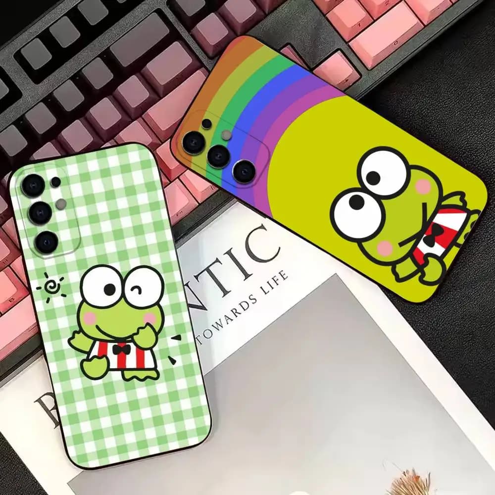 C-Cute Keroppi   Phone Case For Samsung Galaxy S26 25 24 23 Ultra Puls Cover
