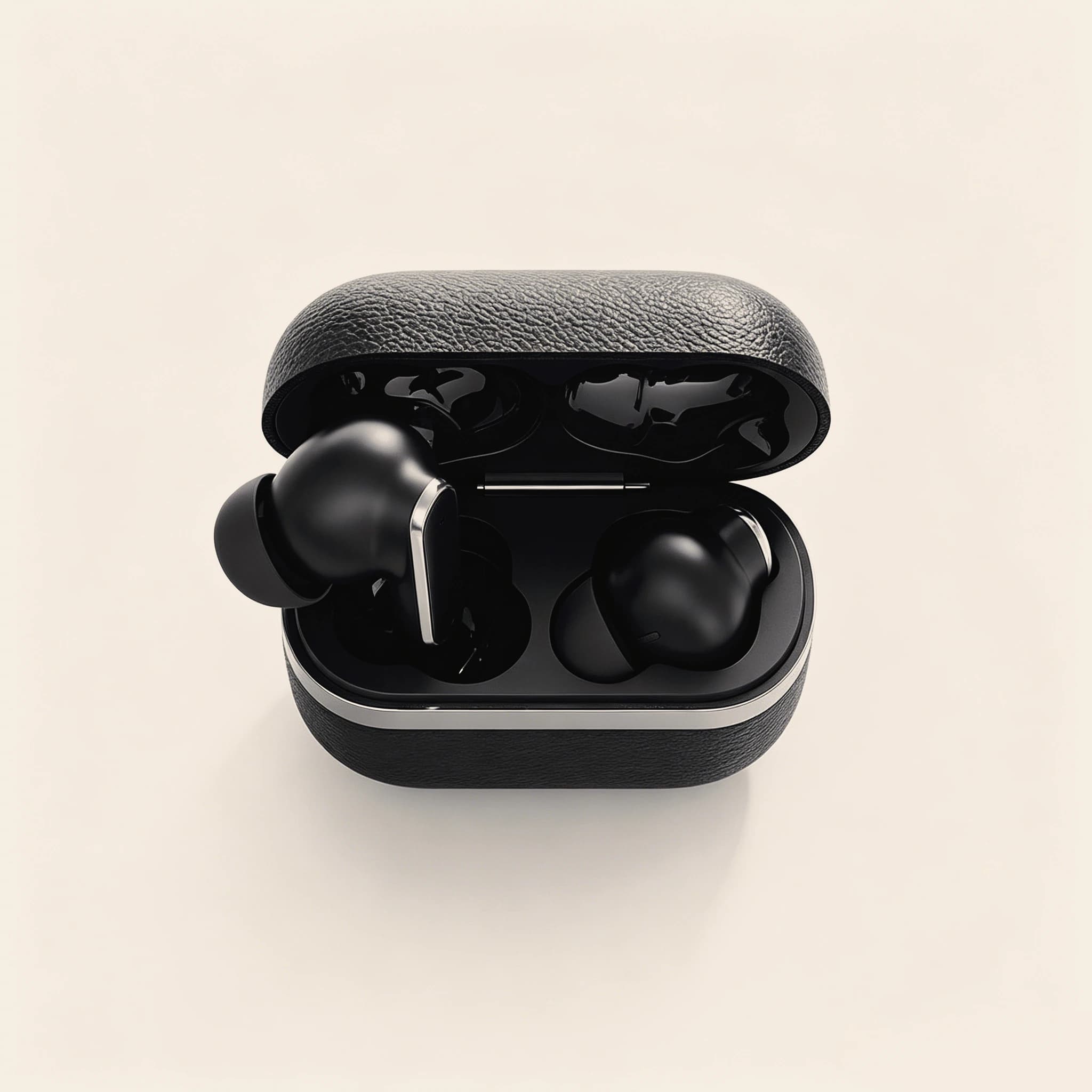 TWS In-ear Bluetooth 5.3 Earphones Leather In-Ear Earbuds Touch Control Wireless Headset For Video Gaming Music Holiday Gift