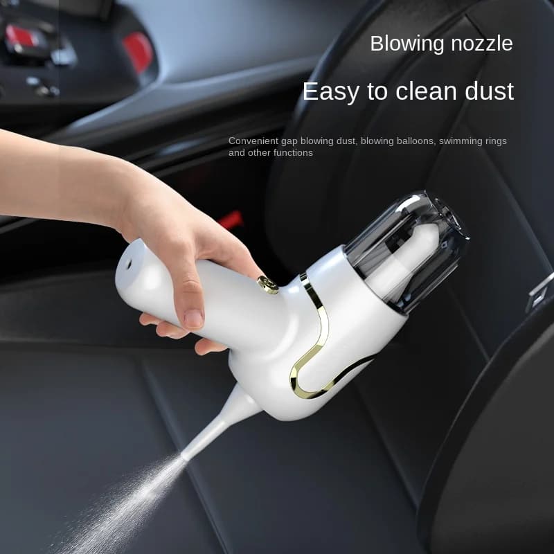 Portable Handheld Vacuum 5000Pa Cordless Car Vacuum Cleaner With Brushless Motor 4 In 1 For Keyboard, Home, Pet And Car