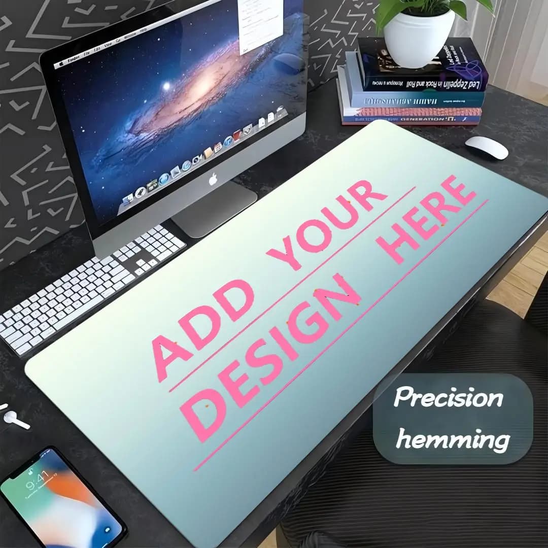 Personalised Custom Mousepad Custom Print Photo Logo Waterproof Desk Pad Extended Gaming Mouse Mat For PC