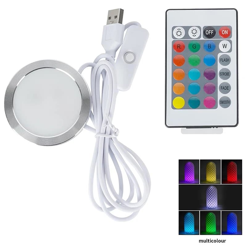 For Bambu Lab LED Lamp Kit Adjustable Light Kit RGB Light Parts Hardware DIY Model White/Cold/Warm Lights Without Lamp Shell 001