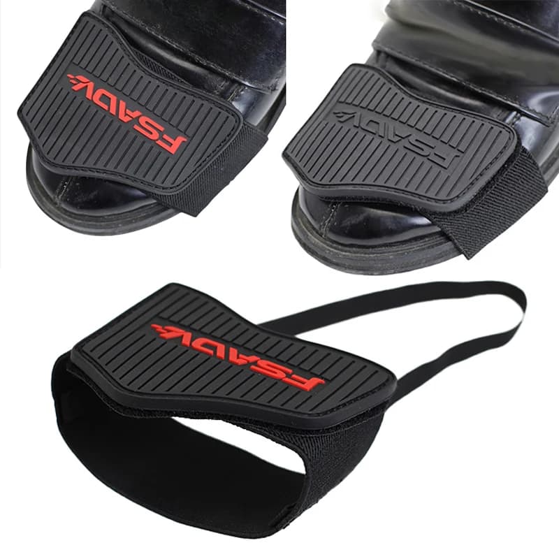 Motorcycle Shift Pad Gear Shoe Cover Durable Lightweight Boot Protector Adjustable for Riding Moto Accessaries