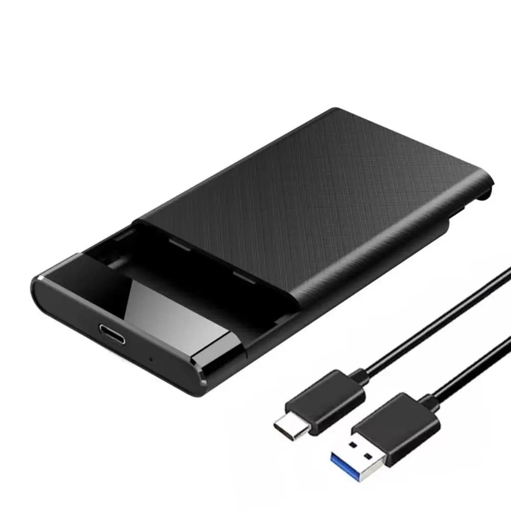 New 2.5-inch Hard Disk Enclosure Type C 3.1 USB 3.1 SSD Enclosure External Mobile Hard Disk Box