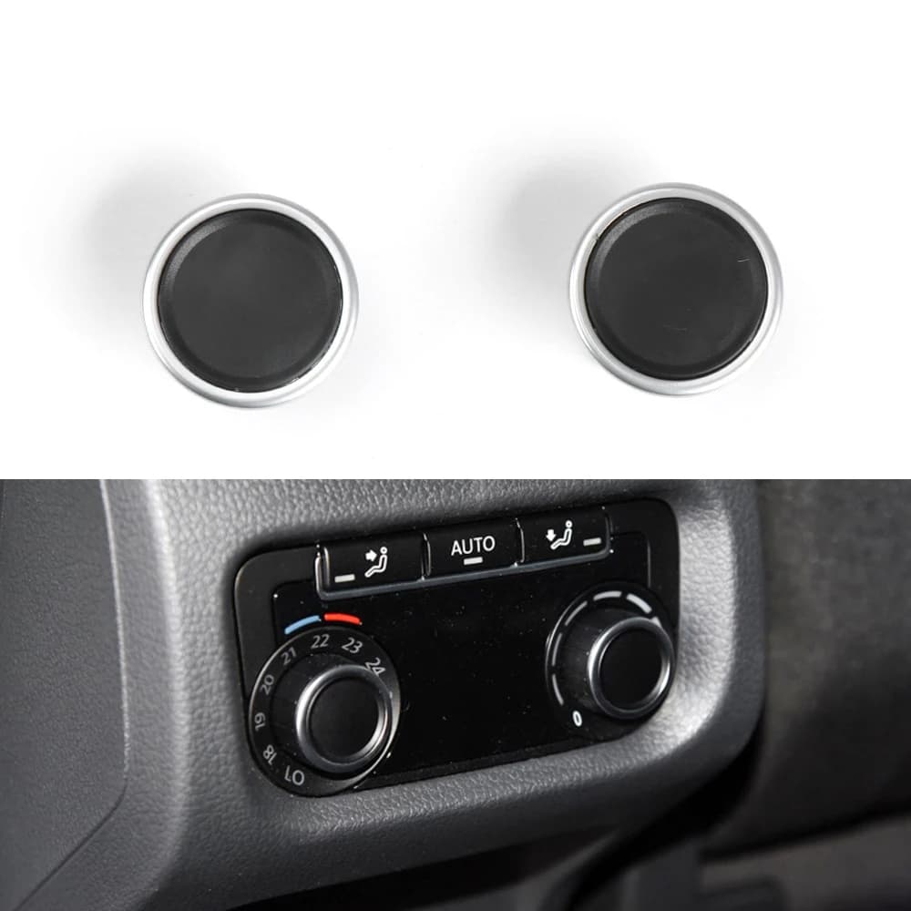 For Sharan 7N1 7N2 2012-2019 For Seat Alhambra 2011-2016 7N0907049C Car Rear Air Conditioning Control Panel Knob Cover Switch