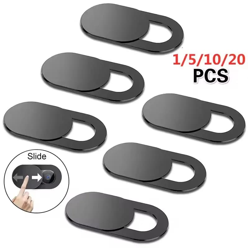 Plastic Camera Cover Shutter Magnet Slider Webcam Cover for IPad Tablet Web Laptop Pc Camera Mobile Phone Lenses Privacy Sticker
