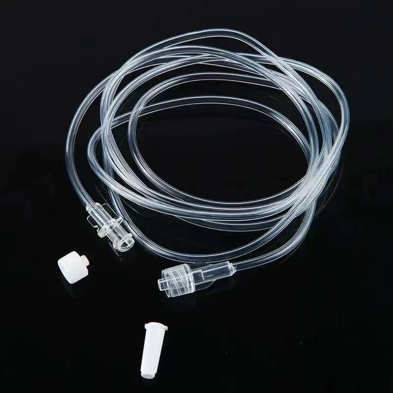 50Pcs Disposable Infusion Extension Tube Iv Infusion Extension Line PVC Connecting Hose 30cm 50cm 100cm Veterinary Supplies