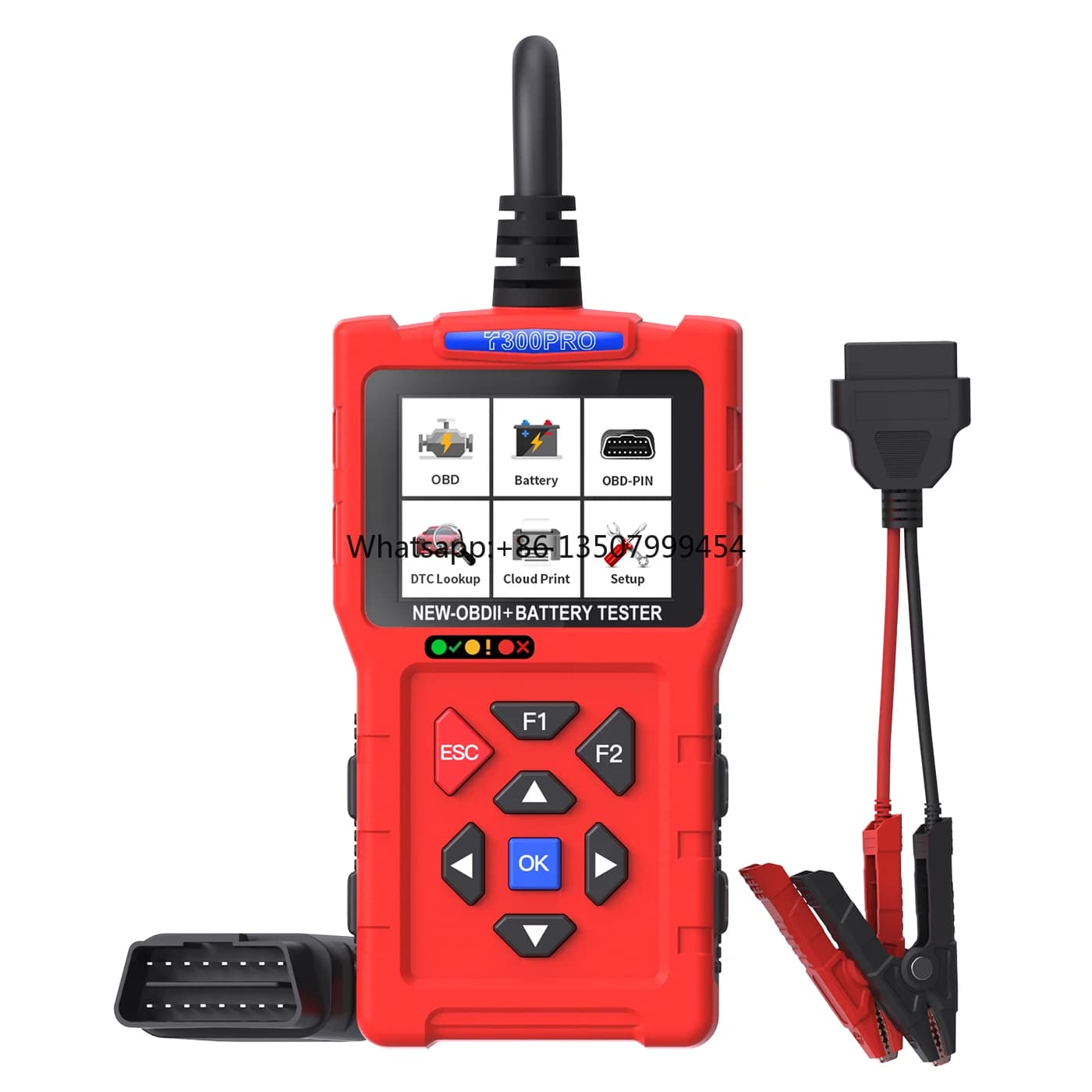 T300 Pro Car OBD2 Scanner Popular Efficient Engine Fault CAN Diagnostic Tool Code Reader Tool