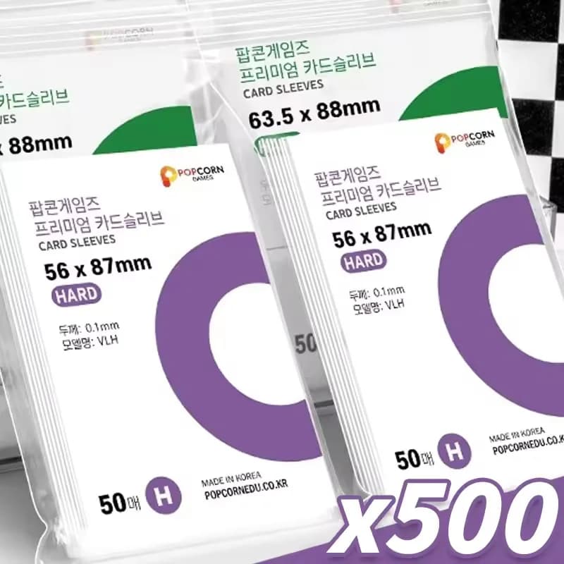 500-1PCS HD Transparent Kpop Idol Card Protective Sleeve Cards Game Poker Waterproof Protector Game Board Photos Holder Sleeves