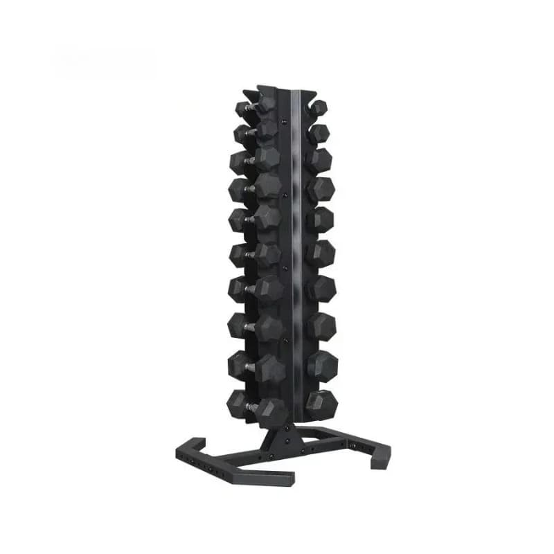 Dumbbell Storage Rack High Stability Metal Build For Commercial And Home Fitness Training