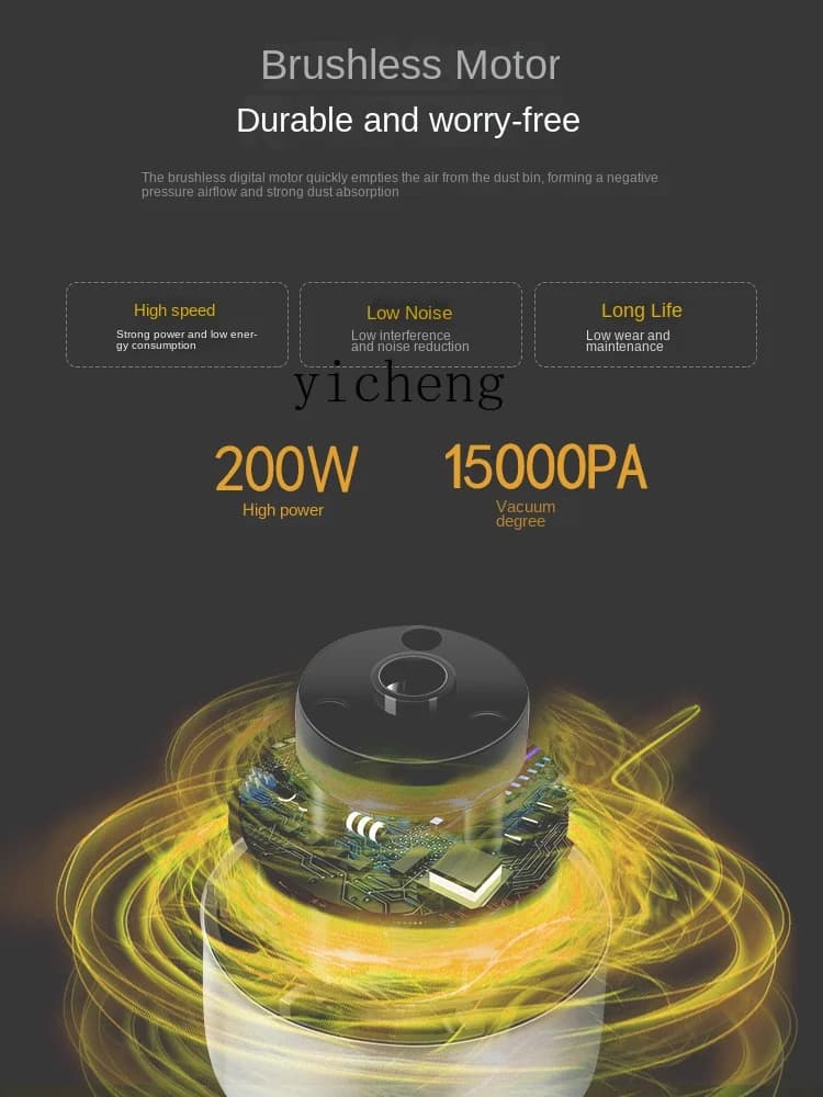 cc25 Wireless Vacuum Cleaner Household Small Powerful Large Suction Handheld Suction Mop All-in-One Machine Wet and Dry Dual-Use