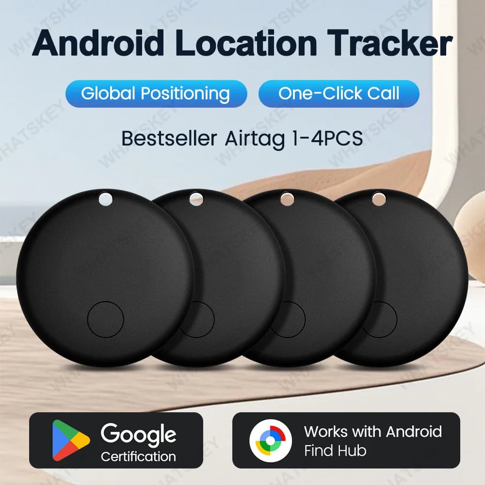 Google Find My Gps Tracker Android Smart Activity Trackers Wearable Devices Android Finder Tag Car For key Bag wallet