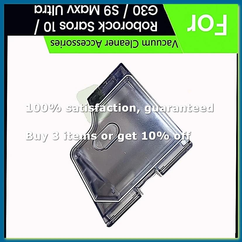 Dust Box for Saros 10 / S9 Maxv Ultra Robot Vacuum Cleaner Accessories Replacement Dustbin-A009