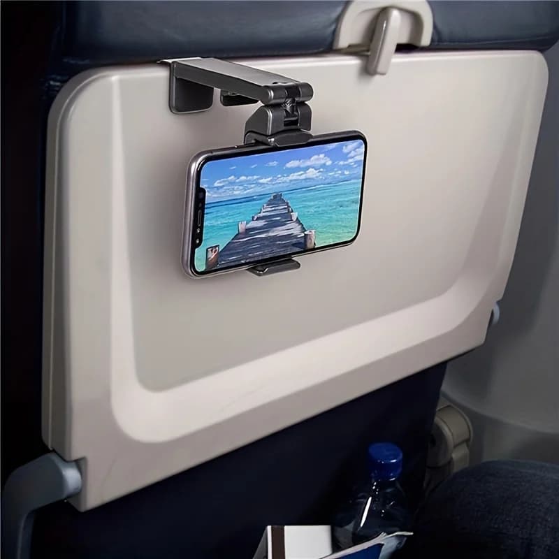 Multi-functional lazy phone holder for high-speed rail, airplane, kitchen, desktop