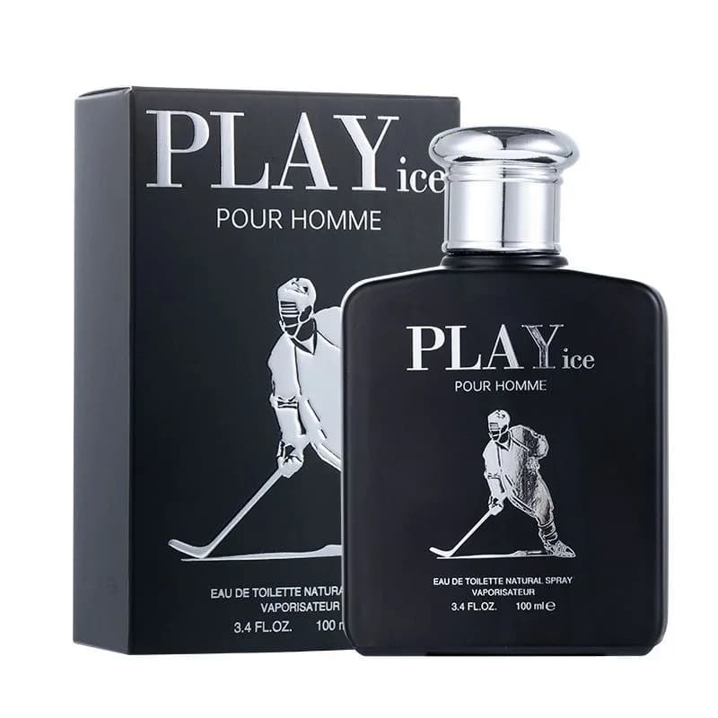 100ml Luxury Style Men Perfume Blue Black Bottle Long Lasting Ocean Woody Cologne Spray EDT Male Fragrance for Gym Office Daily Wear