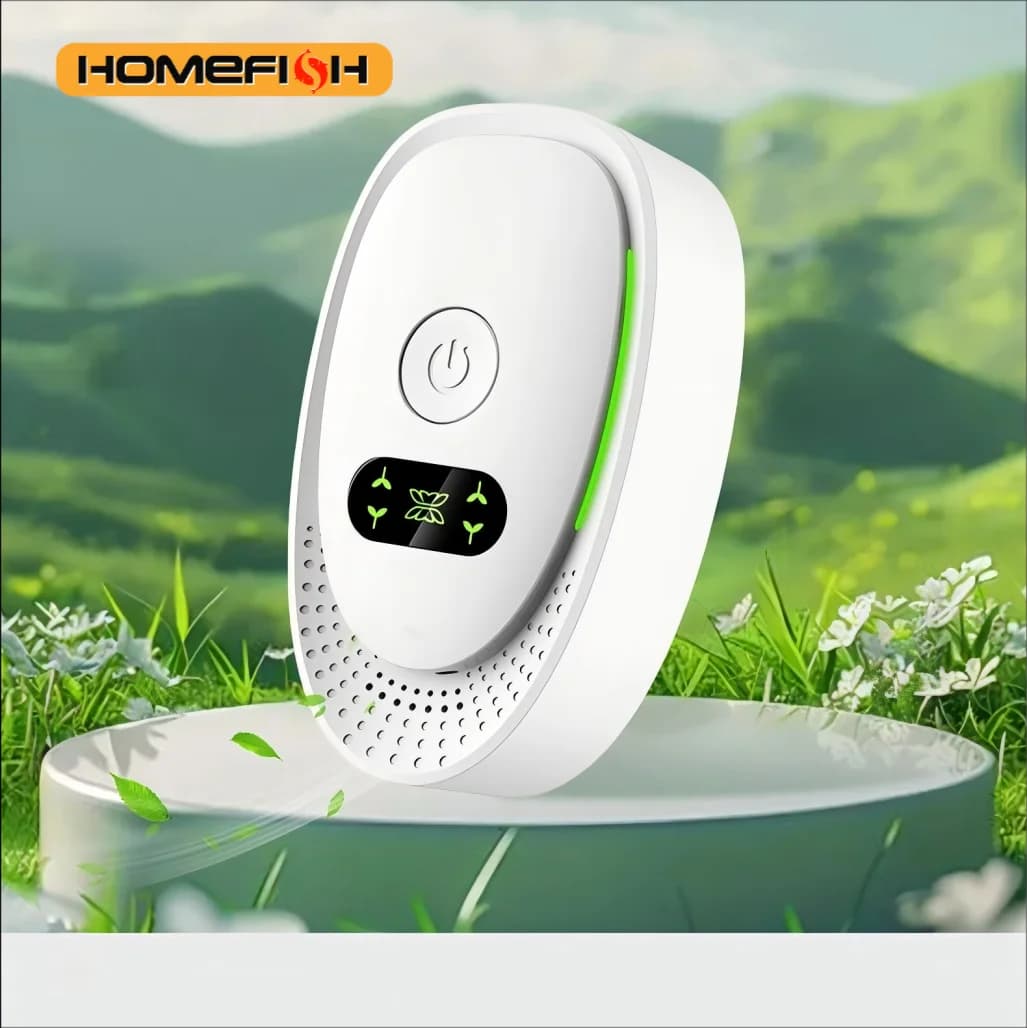HOMEFISH 2026 New Negative Ion Air Purifier Pet Deodorizer Odor Deodorizer Intelligent Negative Ion