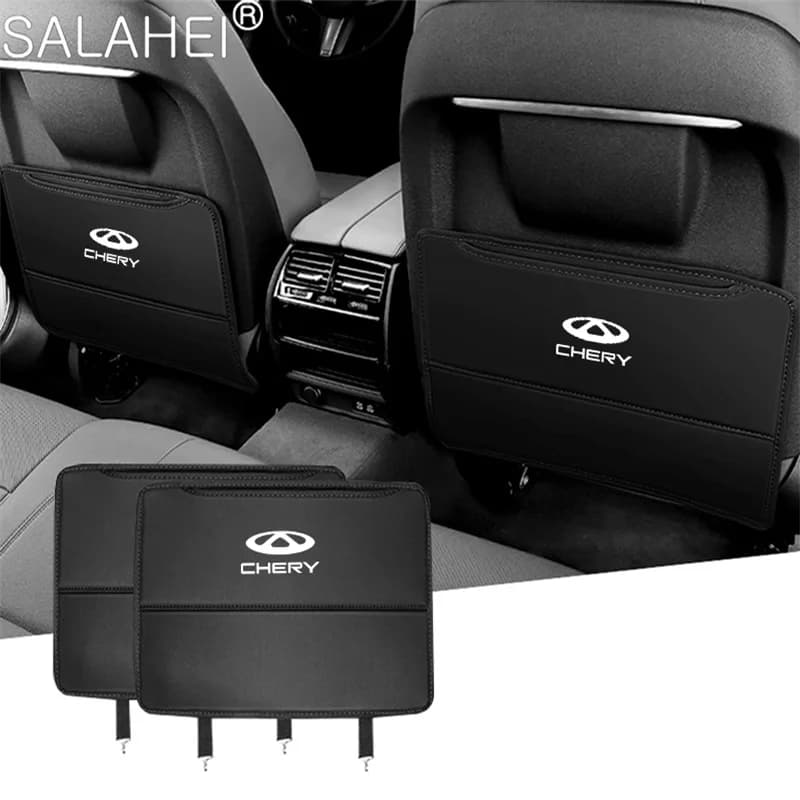 For Chery Omoda Tiggo Pro Fulwin Arrizo Amulet Fora EQ7 Car Seat Back Anti-Kick Mat Protector Pad Cover Auto Accessories