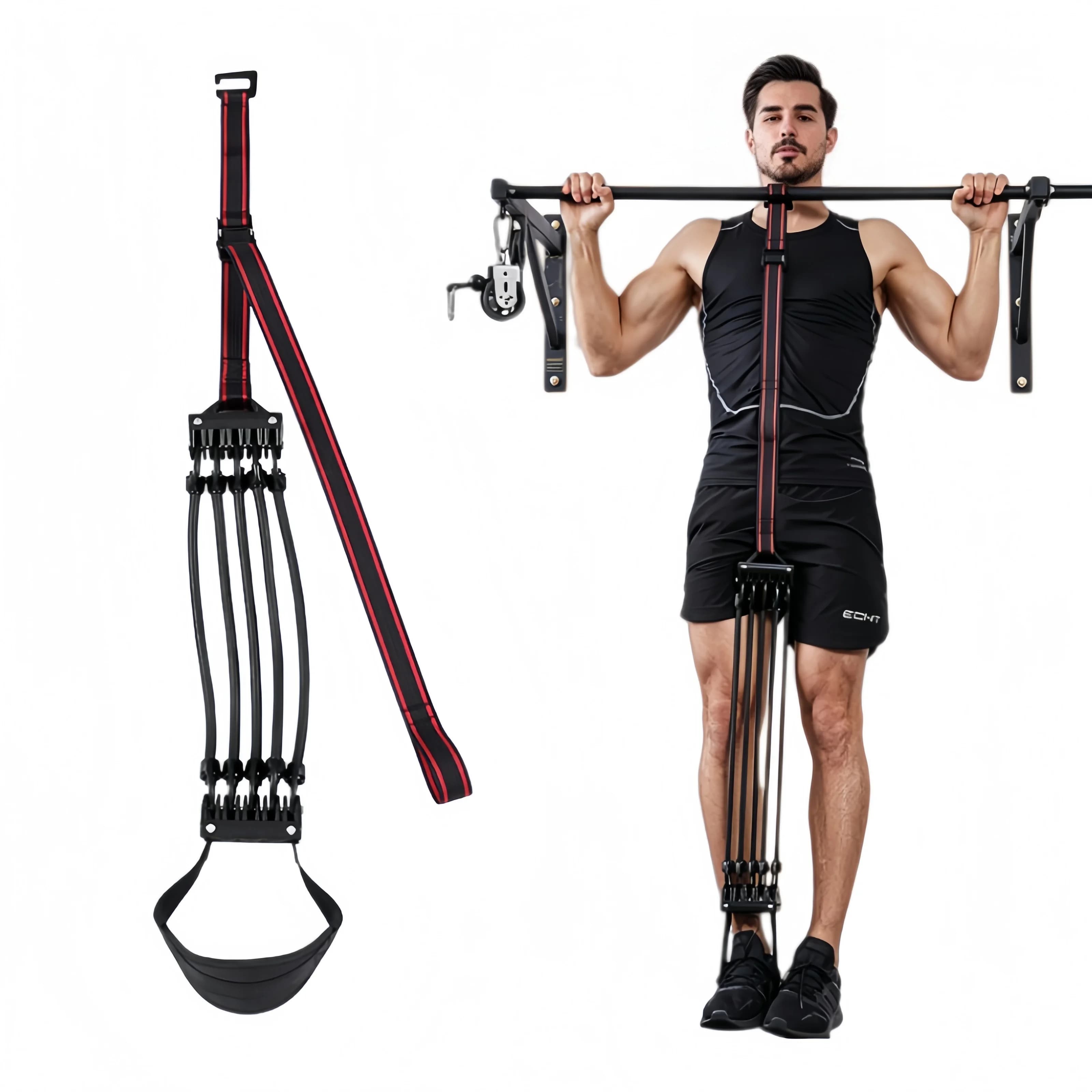 Adjustable Resistance Foot Support Pull-Up Assist Band, Home Fitness Equipment