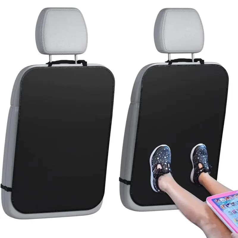 1Pcs Polyester Automotive Seat Covers Car Seat Back Kick Protectors Protection From Dirt And Mud Fit For Most Vehicles