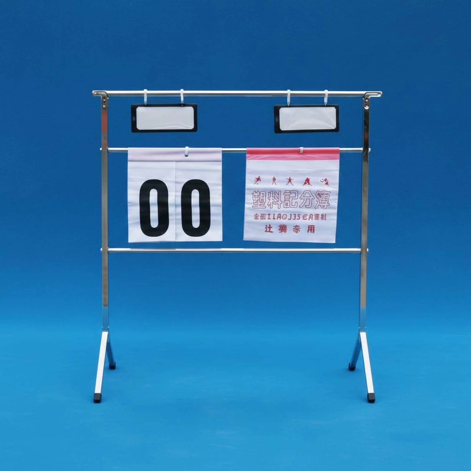 Portable Flip Scoreboard Plastic Portable Flip Score Board Table Tennis Scorekeeper Multi-Game Use Sports Score Flipper for Gym