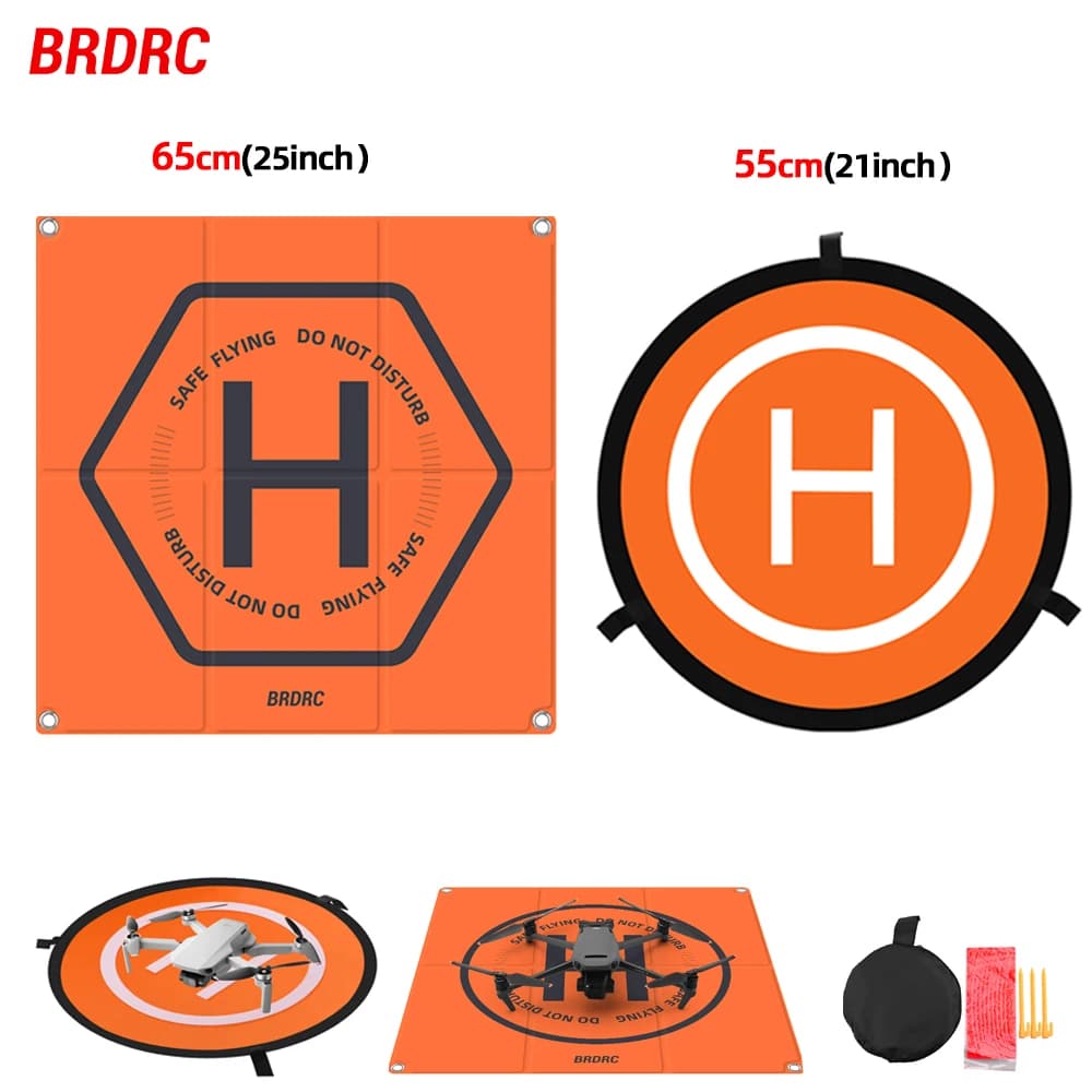 BRDRC Foldable Landing Pads for DJI Mavic 4 Pro/Air 3S/Neo 2/Mini 5 Pro/4 Pro/Mini 3/Mini 4K/2 Drone Mat Quadcopters Accessories