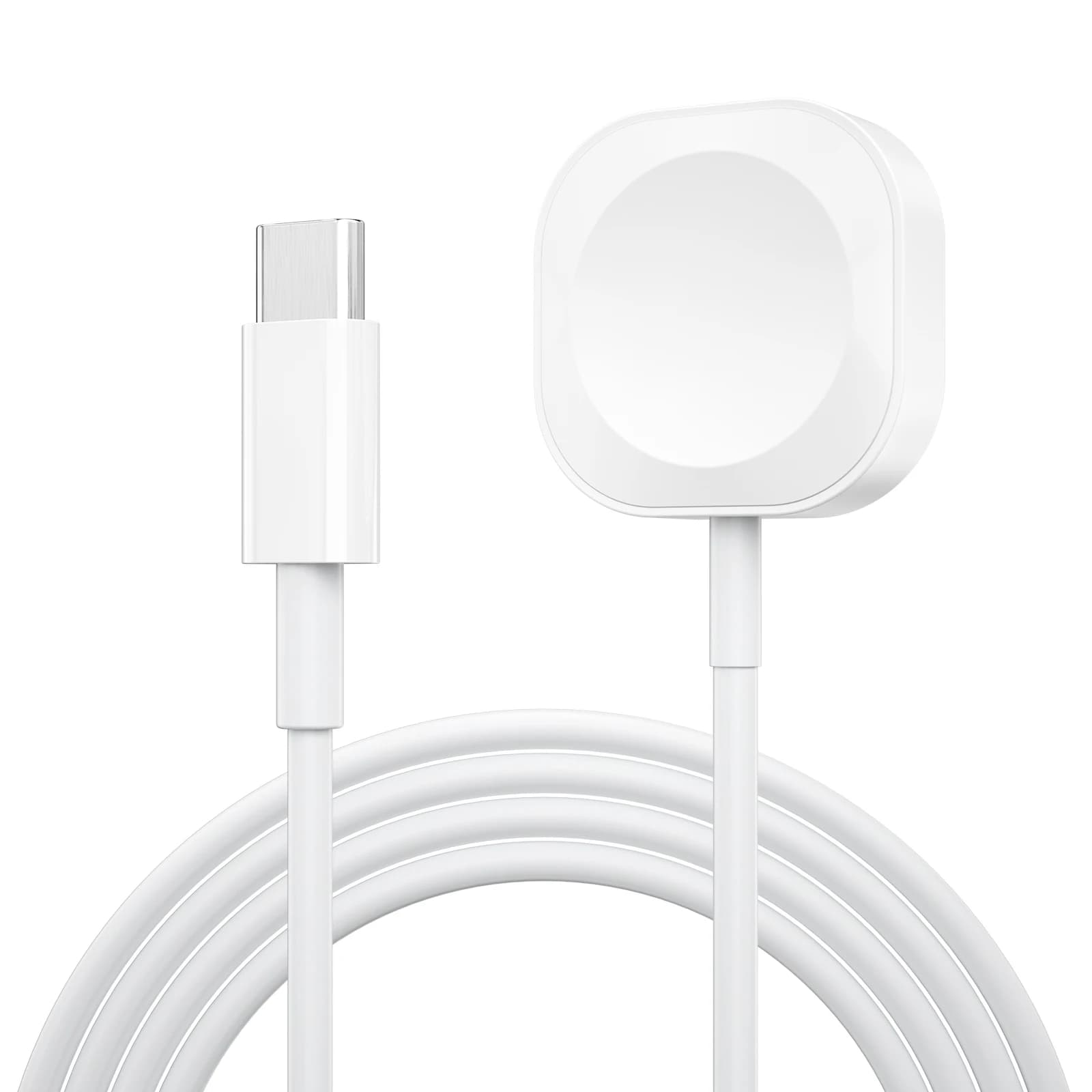 USB Type C Magnetic Wireless Charger for iWatch 8/7/6/5/SE USB C Portable Fast Charging Station for Apple Watch Series Ultra