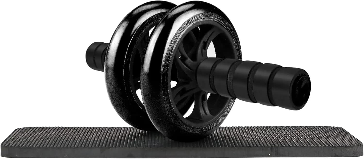 Abdominal Wheel, Ab Roller for Abdominal Exercise Machine, Abs Workout Equipment, Core Strengthening Trainer Fitness Belly Training, Entrainement maison equipement.accessories gym stuff