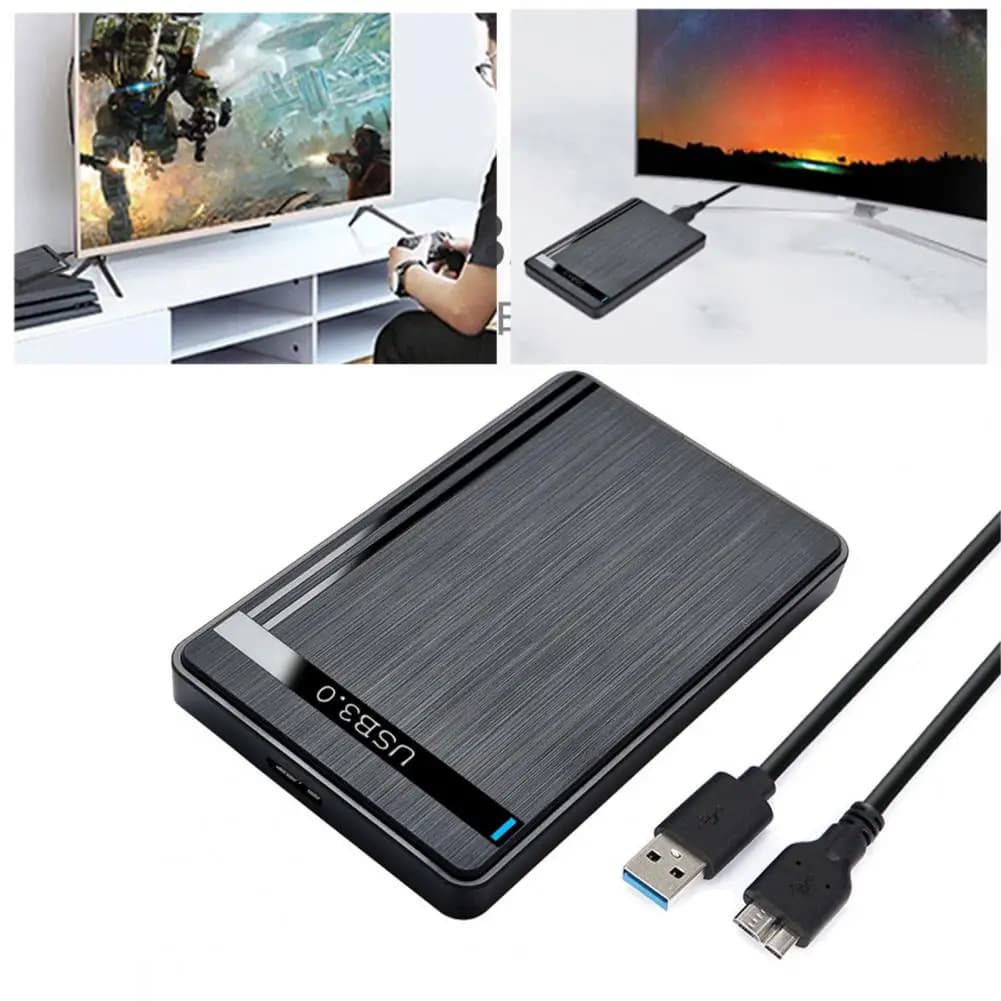 2.5 Inch Hard Drive Enclosure High Speed Data Storage 5Gbps SATA to USB 3.0 External HDD Enclosure SSD Case