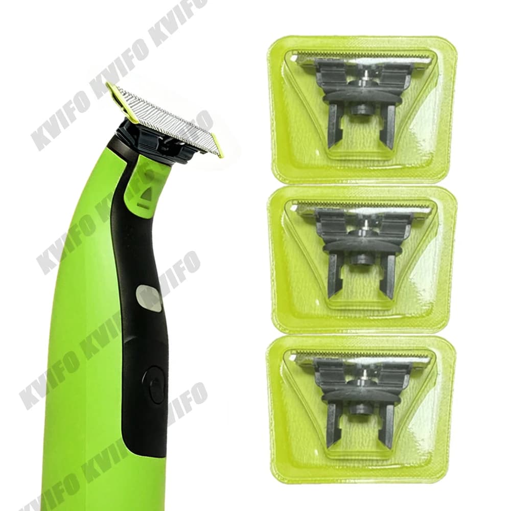 KVIFO 1-3 blade Hair Trimmer for One blade Replacement Blade Beard Shaver Head Trimmer QP2520 QP2530 QP2630 QP6510 QP6520 QP2523