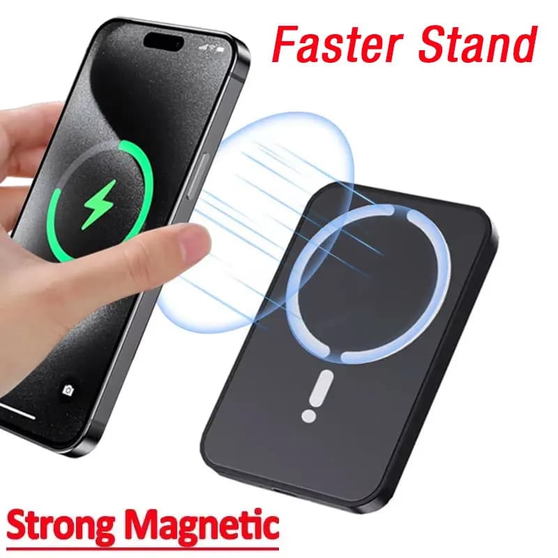 Car Air Vent Magnetic GPS Phone Holder Stand Wireless Charger For Magsafe iPhone 17 16 15 14 13 12 Pro Max Cell Fast Charging