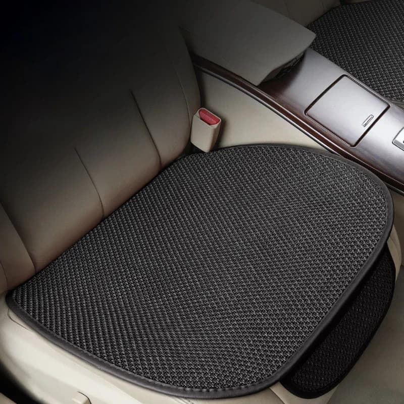 Summer Car Seat Cushion Cover Breathable Ice Silk Non Slip Auto Seat Protector Pad Men Women Universal Car Interior Accessories