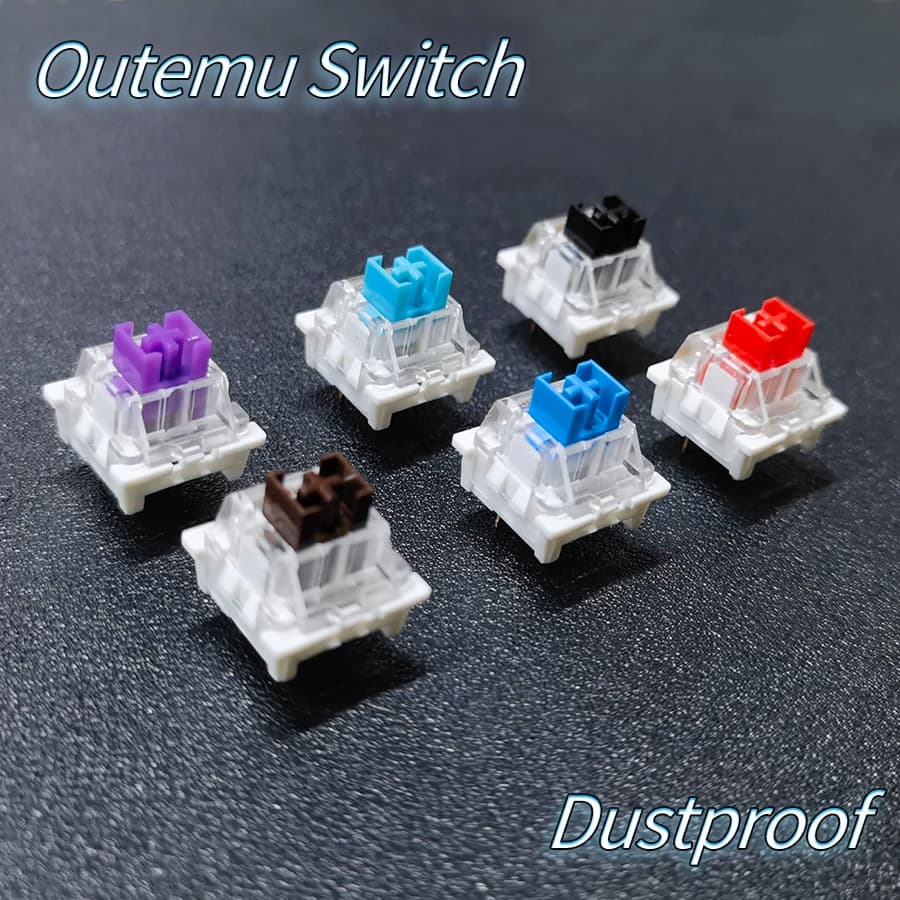 70/30/30pcs Dustproof Switch For Mechanical Keyboard Shaft Switch Gamer Keyboard Axis Clicky Linear Tactile Silent Switches