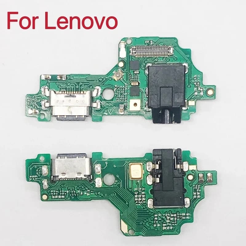 USB Charging Dock Connector Port With Mic Speaker Audio Plug For Lenovo K10 Note K10Note L38111 USB Board Flex Cable