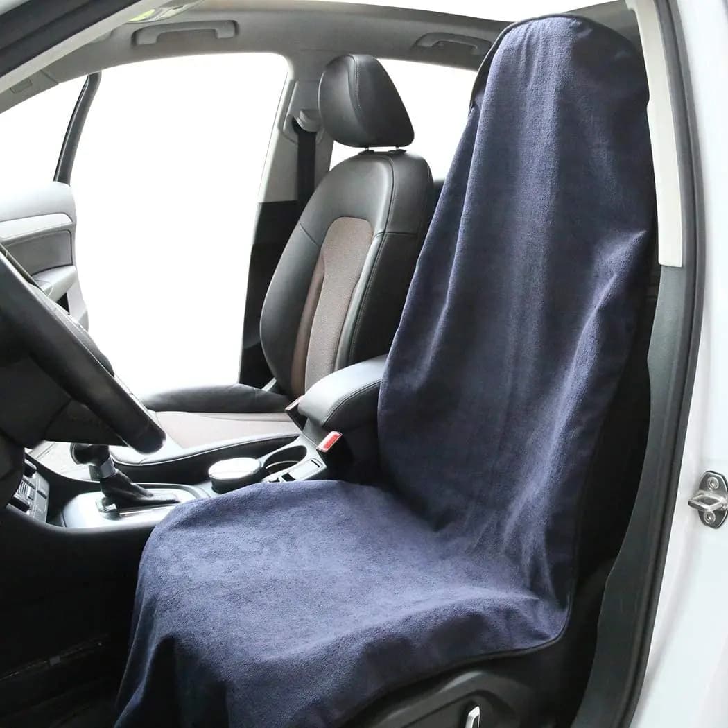 Front Car Seat Cover Non-slip Sweat Towel Seat Cover for Truck SUV