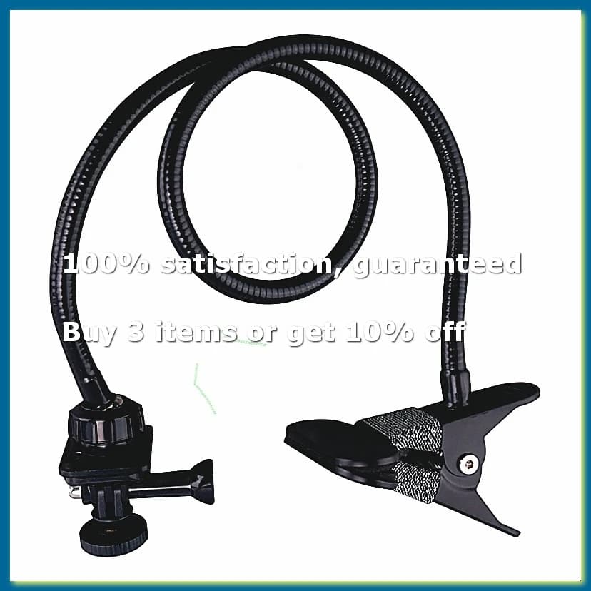 Webcam Stand 25 Inch Flexible Desk Mount Clamp Gooseneck Stand for Webcam C930E,C930,C920, C922X,C922, C925E