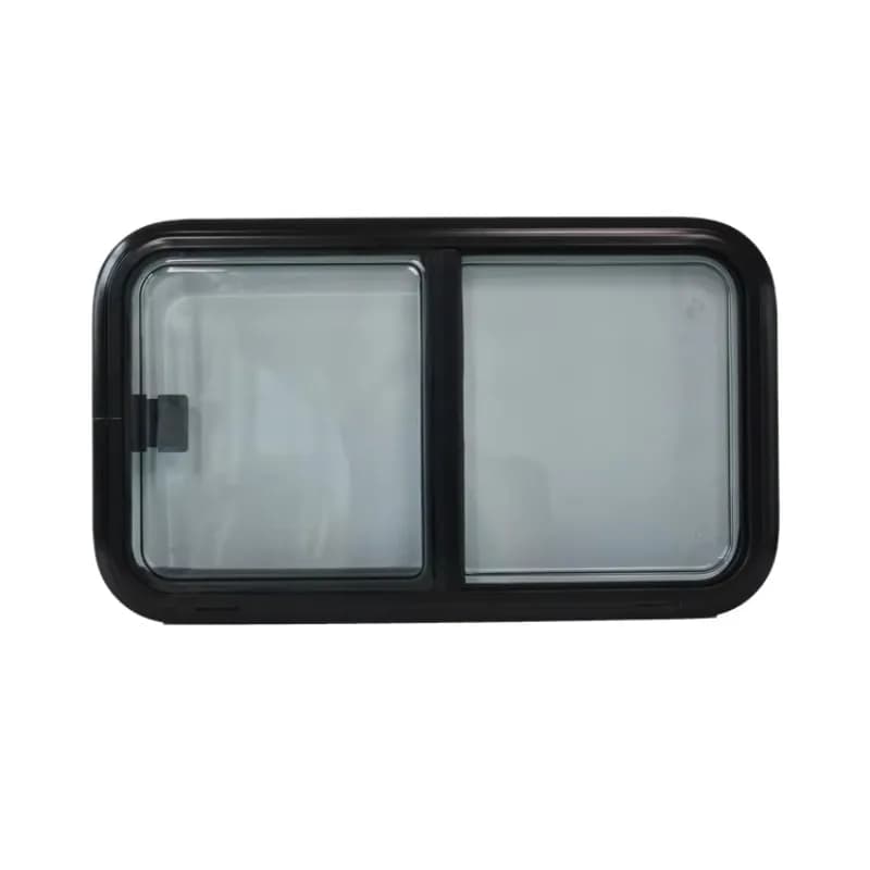 Auto RV Manufacturing Windows Sliding Camper Aluminum Alloy With Curtain