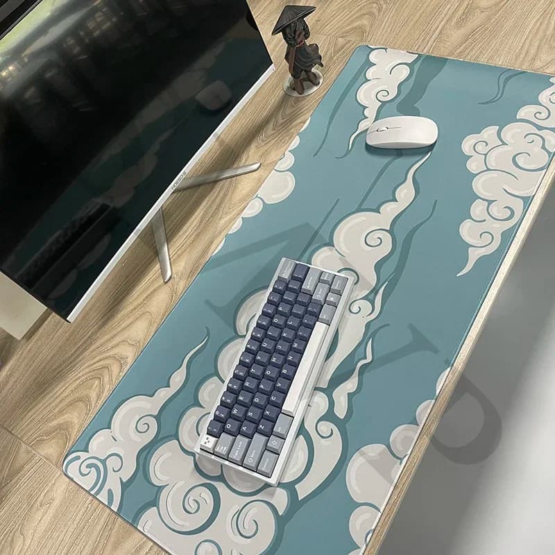 Cloud XXL Lock Edge Mousepads Large Gaming Mousepad Desk Mat Mouse Mat Beast Desk Pad For Gift Mouse Pad