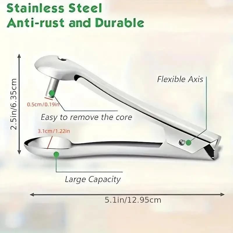 Kitchen Pitter Remover Olive Corer Remove Pit Tool Seed Gadge Stainless Steel Cherry Fruit