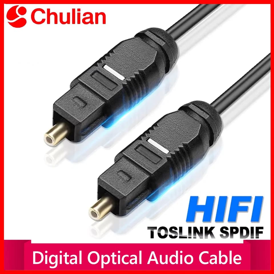 Digital Fiber Optical Audio Cable Toslink SPDIF Coaxial Cables for Amplifiers Xbox 360 PS4 Soundbar Fiber Cable 1m 2m 3m 5m 10m