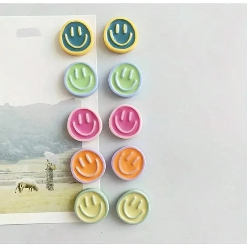 5/10pcs, cartoon refrigerator magnets, personalized home whiteboard decoration, photo message board