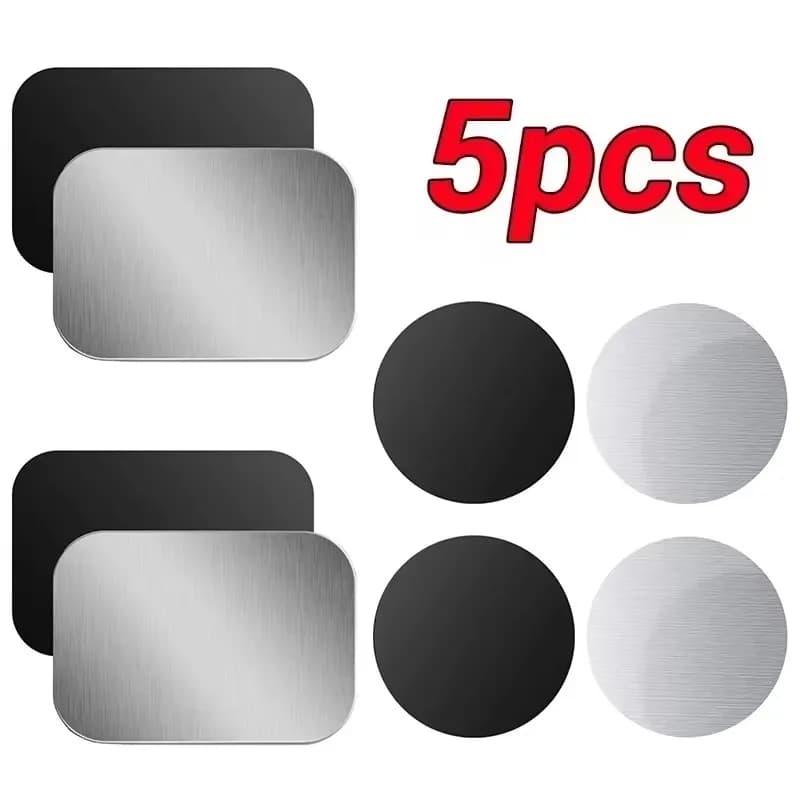 1-10PCS Universal Magnetic Car Phone Holder Disk Patch Sticker Magnetic Metal Plate For Magnetic Holder For Mobile Phone Tablet