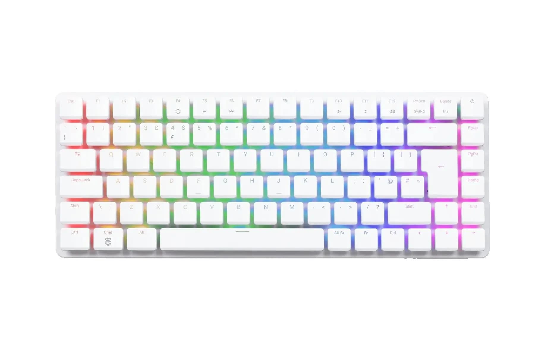 Raspberry Pi 500+ Plus Computer all-in-one Desktop Computer Mechanical Keyboard 2.4GHz quad-core processor 16GB RAM 256GB SSD
