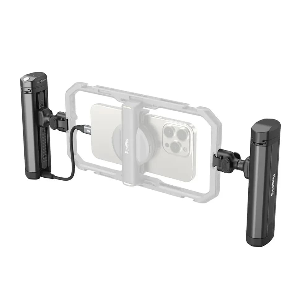 2026 Rotatable Bilateral Quick Release Side Handle Wireless Control M.2 SSD Enclosure for iPhone 16 Pro/Max Cage