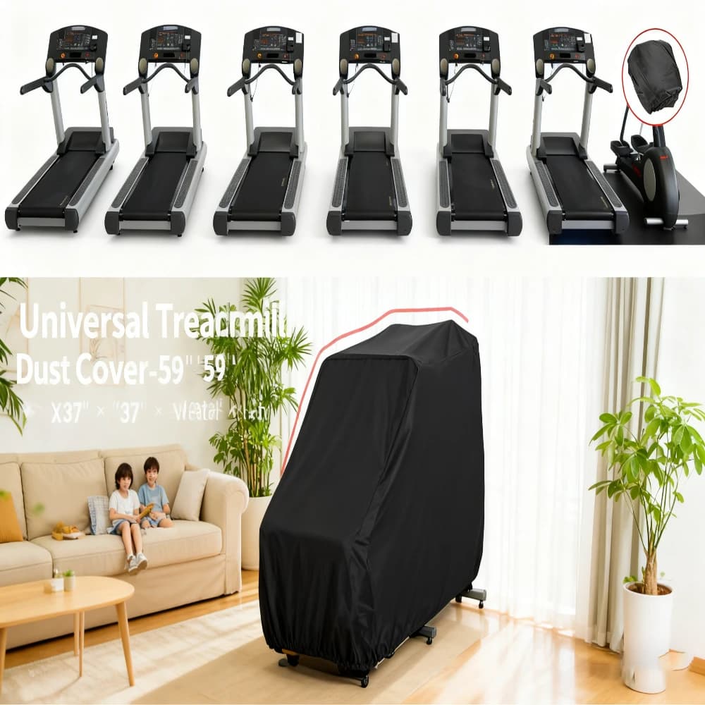 Fitness Equipment Cover, Treadmill Dust Cover Waterproof, for Folding Treadmills, Multiple Sizes