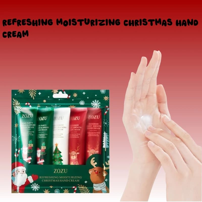 Christmas Hand Cream Set, Contains 3 Styles, Each 30g, Contains Niacinamide, Hyaluronic Acid and Other Ingredients, Moisturizing Texture, Nourishes the Skin, and Has a Light Fragrance Seasonal Maintenance, Christmas-Themed Packaging, Cartoon Style, Very Cute, Suitable as a Gift for Children and Relatives. Children's Gifts, Hand Care, Say No to Dry Skin