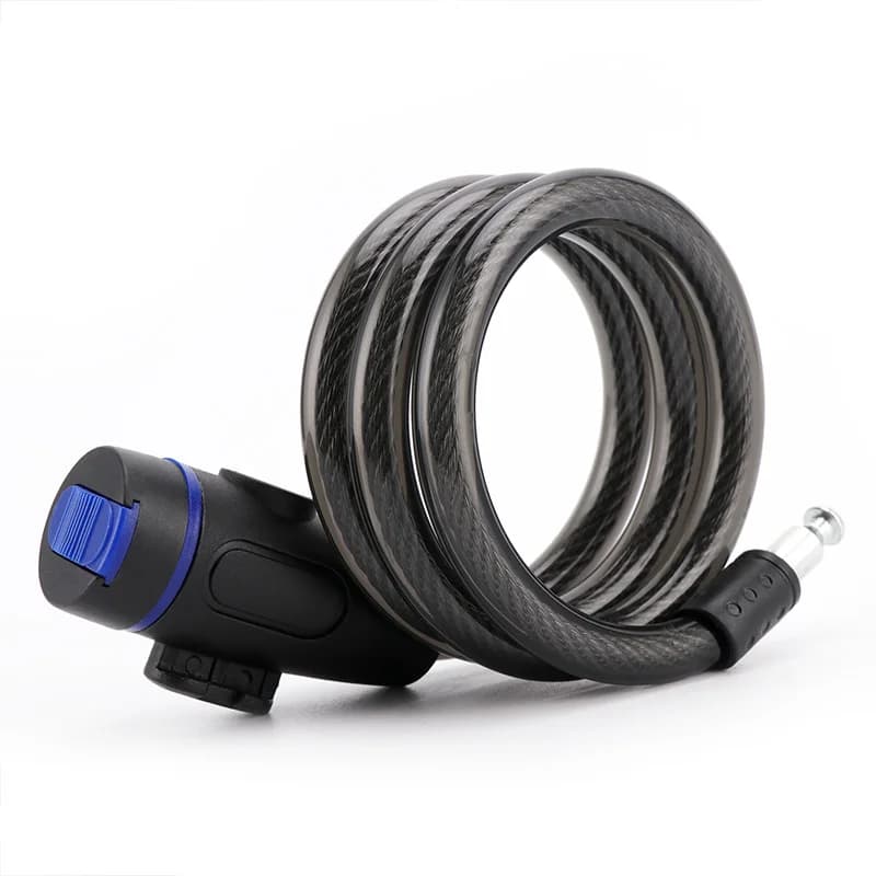 Heavy Duty Motorcycle Chain Lock Metal Anti Theft Bike Lock with 2 Keys for Maximum Security and Reinforcement of Bicycle