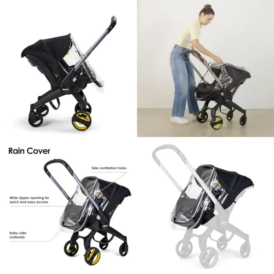 Doona Rain Cover - Compatible with Doona Car Seat and Stroller