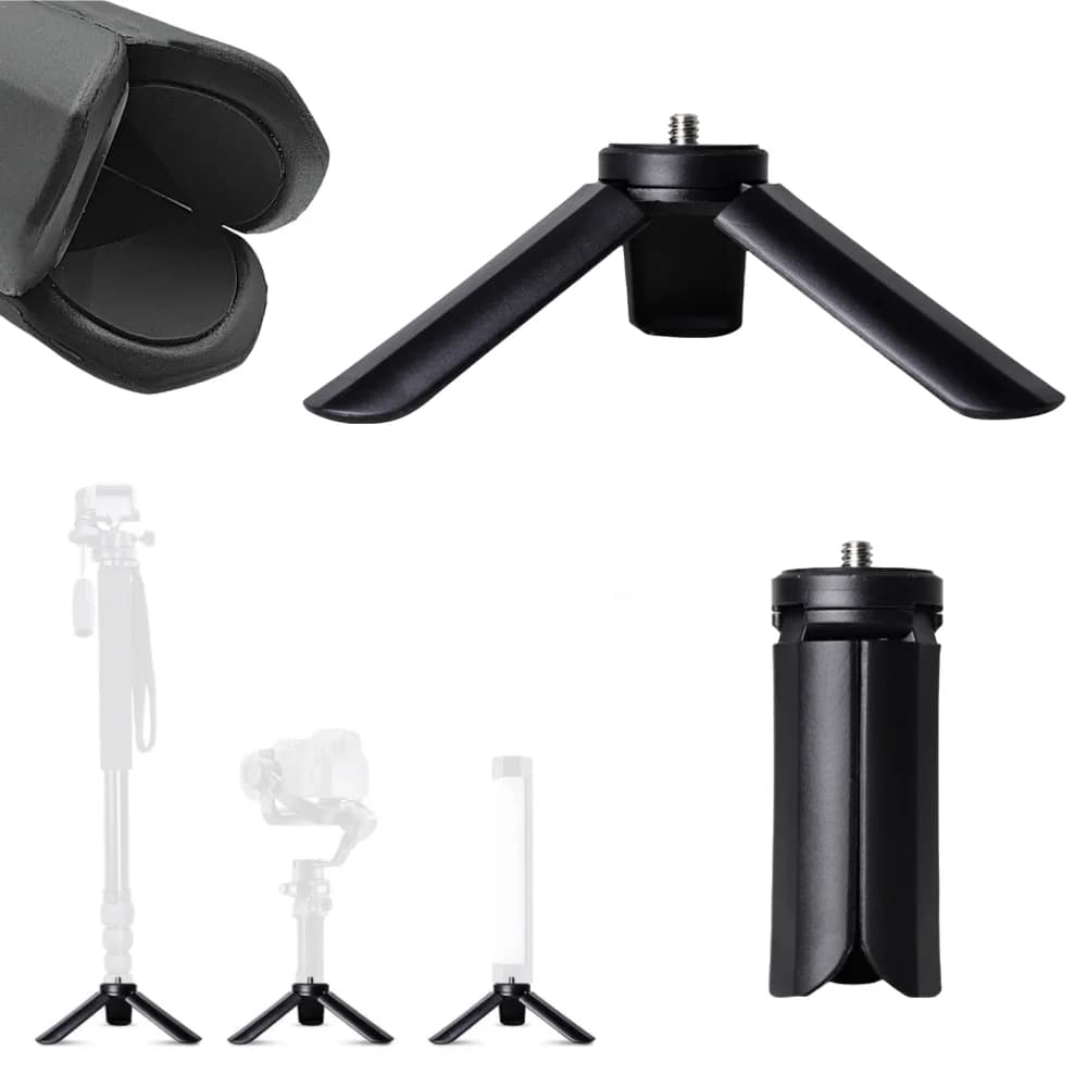 Mini Tripod Pocket Camera Desktop Stand Holder Selfie Sticks for DJI Osmo Pocket 3 / Pocket 2 Gimbal Accessories
