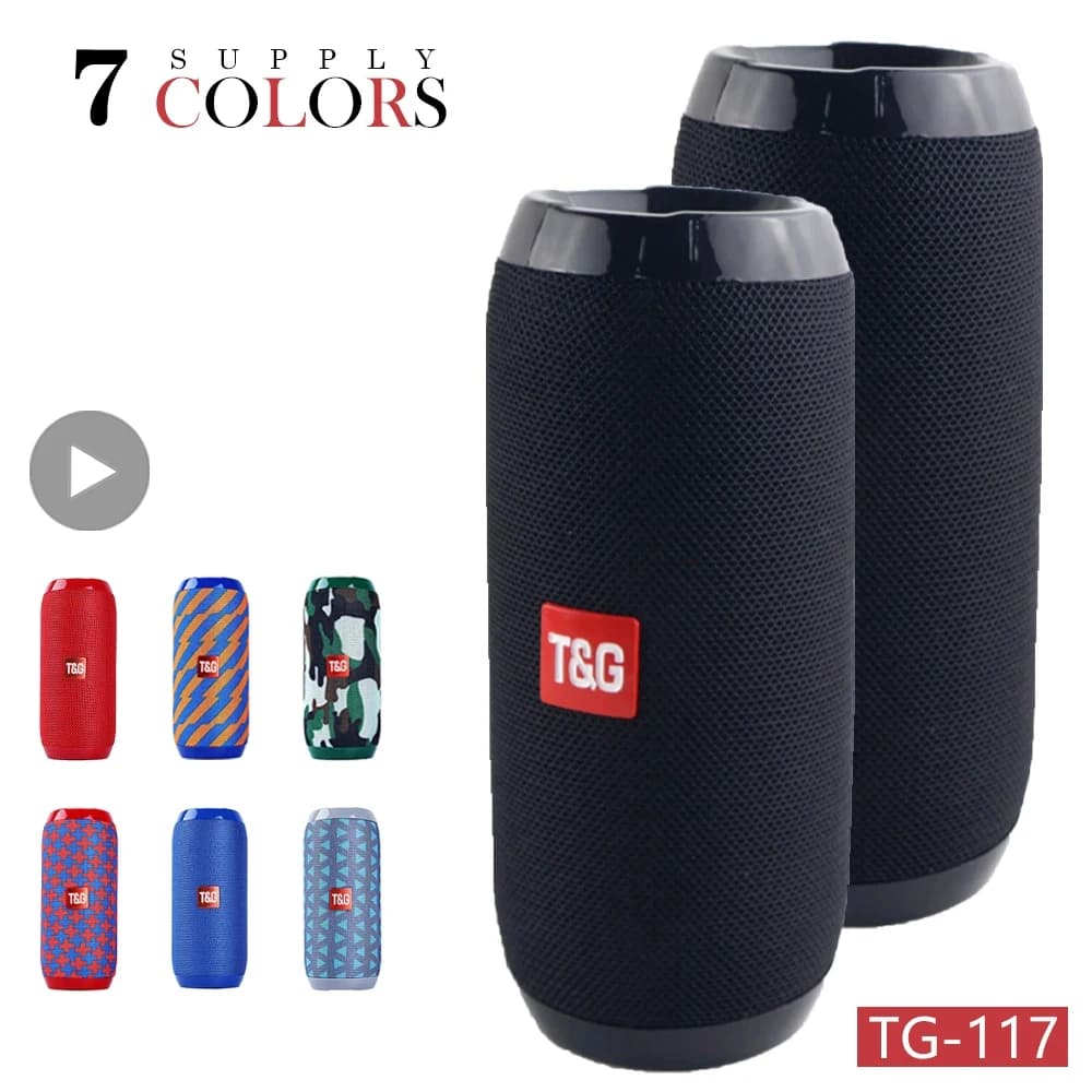 Portable Wireless Bluetooth Speaker Blutooth Music Sound Box For Caixa De Som Blootooth Subwoofer Radio FM Handfree Bass System
