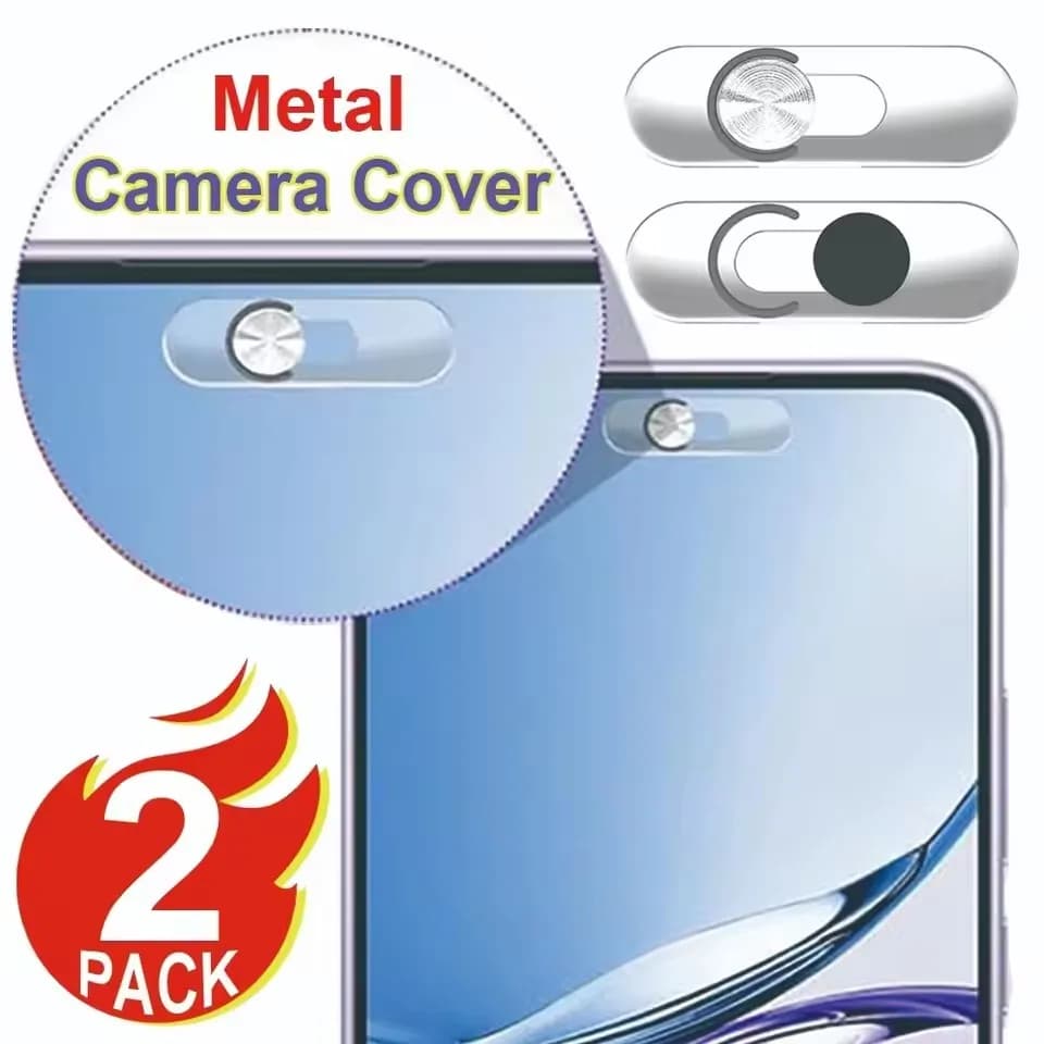 Ultra-Thin Transparen Protection Slide Privacy Camera Covers Smartphones Webcam Cover Front Camera Cover for Galaxy Pixel & iPad